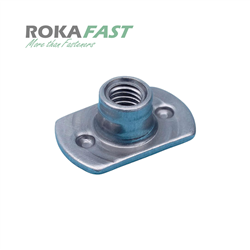 Puntlasmoeren met flens