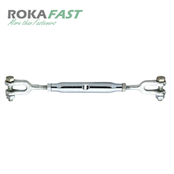 DIN1478 Spanschroefmoeren gesloten met 2 gaffels