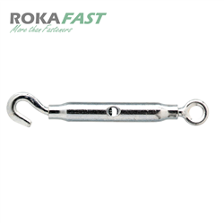 DIN1478 Spanschroefmoeren gesloten met haak en oog