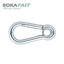 Karabijnhaken met kous